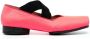 Uma Wang crossover-strap ballerina shoes Pink - Thumbnail 1