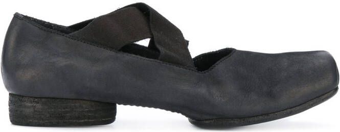 Uma Wang low block heel mules Black
