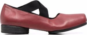 Uma Wang low heel loafers Red