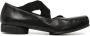 Uma Wang square-toe ballerina shoes Black - Thumbnail 1