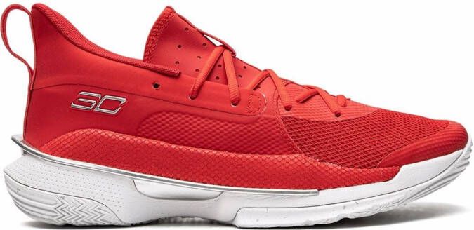 Under Armour Curry 7 low-top sneakers Red