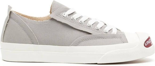 Undercover logo-print low-top sneakers Grey