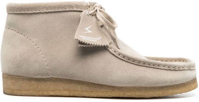 Clarks Originals x Undercover Wallaby Chaos Balance ankle boots Neutrals