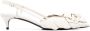 Valentino Garavani appliqué-detail pointed-toe pumps White - Thumbnail 1