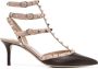 Valentino Garavani caged Rockstud 65mm pumps Brown - Thumbnail 1