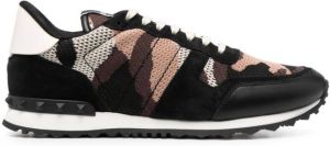 Valentino Garavani Camouflage Rockrunner low-top sneakers Black