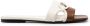 Valentino Garavani Chain 1967 flat sandals White - Thumbnail 1