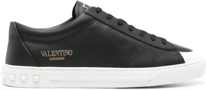 Valentino Garavani Cityplane leather sneakers Black