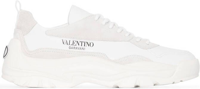 Valentino Garavani Gumboy leather sneakers White