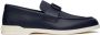 Valentino Garavani Leisure Flows leather loafers Blue - Thumbnail 1