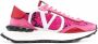 Valentino Garavani Lacerunner lace panelled sneakers Pink - Thumbnail 1