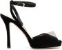 Valentino Garavani One Stud 115mm stiletto sandals Black - Thumbnail 1