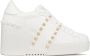 Valentino Garavani Open Disco 85mm wedge sneakers White - Thumbnail 1