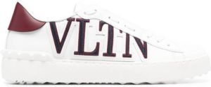 Valentino Garavani Open logo-print sneakers White