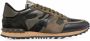 Valentino Garavani Rockrunner camouflage-print sneakers Green - Thumbnail 1