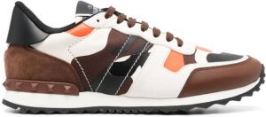 Valentino Garavani Rockrunner low-top sneakers Brown