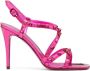 Valentino Garavani Rockstud 100mm mirrored sandals Pink - Thumbnail 1
