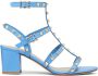 Valentino Garavani Rockstud 60mm ankle strap sandals Blue - Thumbnail 1