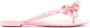 Valentino Garavani Rockstud bow-embellished flip-flops Pink - Thumbnail 1