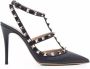 Valentino Garavani Rockstud caged 100mm pumps Blue - Thumbnail 1