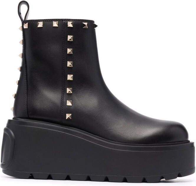 Valentino Garavani Uniqueforme 85mm ankle boots Black