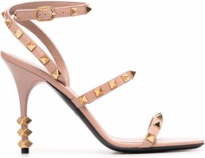 Valentino Garavani Rockstud high-heel sandals Pink