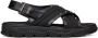 Valentino Garavani Rockstud leather sandals Black - Thumbnail 1