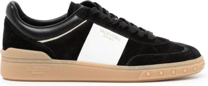 Valentino Garavani Rockstud leather sneakers Black
