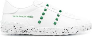 Valentino Garavani Rockstud Open For A Change sneakers White