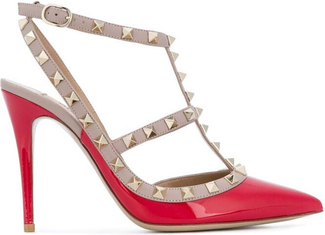 Valentino Garavani Rockstud pumps Red