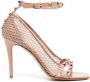 Valentino Garavani Rockstud stiletto sandals Neutrals - Thumbnail 1
