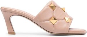 Valentino Garavani Roman Stud 65mm sandals Pink