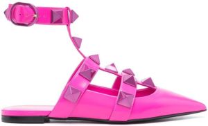 Valentino Garavani Roman Stud ballerina shoes Pink