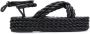 Valentino Garavani rope wedge sandals Black - Thumbnail 1