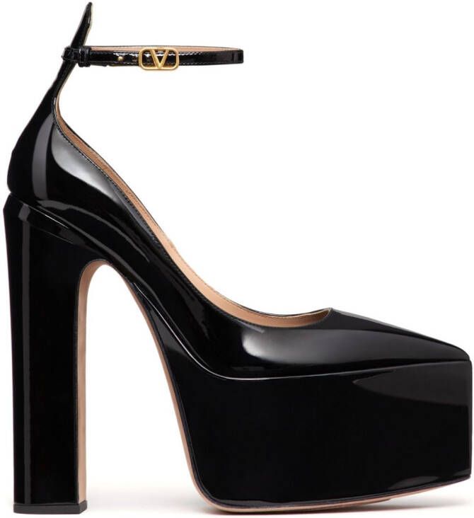 Valentino Garavani Tan-Go 165mm platform pumps Black