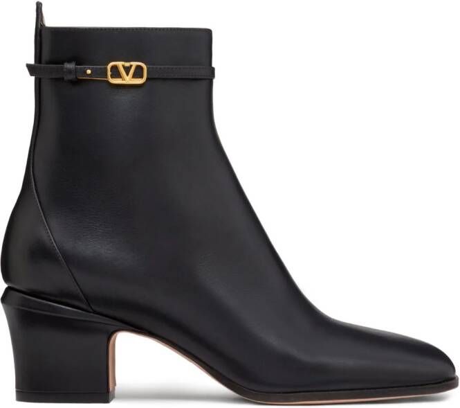 Valentino Garavani Tan-Go 60mm leather ankle boots Black