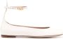 Valentino Garavani Tan-Go patent-leather ballerina shoes Neutrals - Thumbnail 1