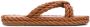 Valentino Garavani The Rope flat sandals Brown - Thumbnail 1