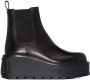 Valentino Garavani Uniqueform leather 85mm ankle boots Black - Thumbnail 1