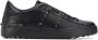 Valentino Garavani Untitled Rockstud leather sneakers Black - Thumbnail 1