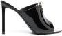 Valentino Garavani 100mm VLogo sandals Black - Thumbnail 1