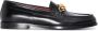 Valentino Garavani VLogo Chain leather loafers Black - Thumbnail 1