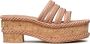 Valentino Garavani VLogo Summerblocks wedge sandals Pink - Thumbnail 1