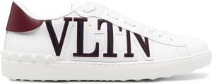 Valentino Garavani VLTN leather low-top sneakers White
