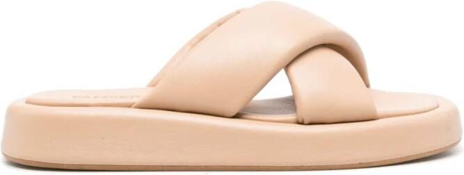 VAMSKO Pillow leather sandals Neutrals