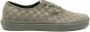 Vans check-pattern leather sneakers Green - Thumbnail 1