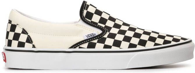 Vans checked Slip-on sneakers White