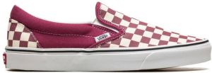 Vans Checkerboard Classic Slip On low-top sneakers Pink