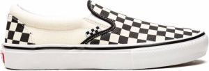 Vans Skate Slip-On "Checkerboard" sneakers White