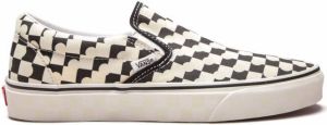 Vans Classic Slip-On "Checkerboard UV Ink" sneakers White